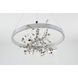 Canada LED 24 inch Chrome Chandelier Ceiling Light